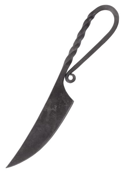 Geschmiedetes Mittelaltermesser, ca. 21 cm