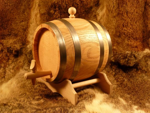 Eichenfass 1 - 10 Liter für Met, Wein oder Whisky